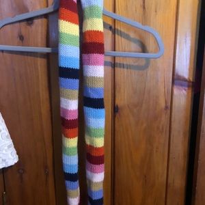 Rainbow scarf